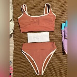 LainSnow Mauve Large top and bottom